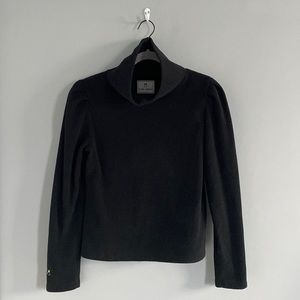 Dudley Stephens Palmer Terry Fleece Turtleneck Size Small